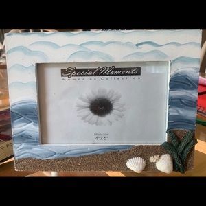 Beach picture frame